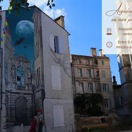 Le Coeur D'angouleme, Calme Et Spacieux Apartamento