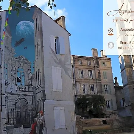 Apartamento Le Coeur D'angouleme, Calme Et Spacieux Angulema