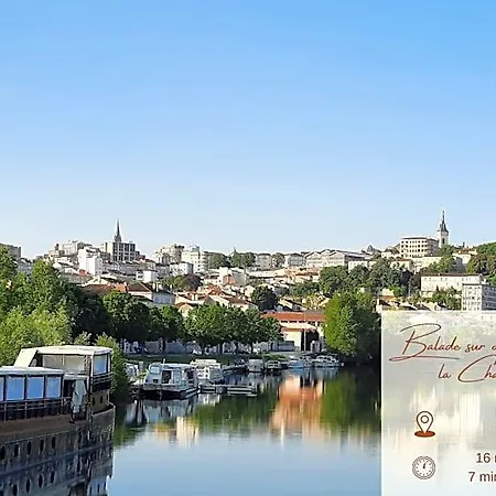 Apartamento Le Coeur D'angouleme, Calme Et Spacieux